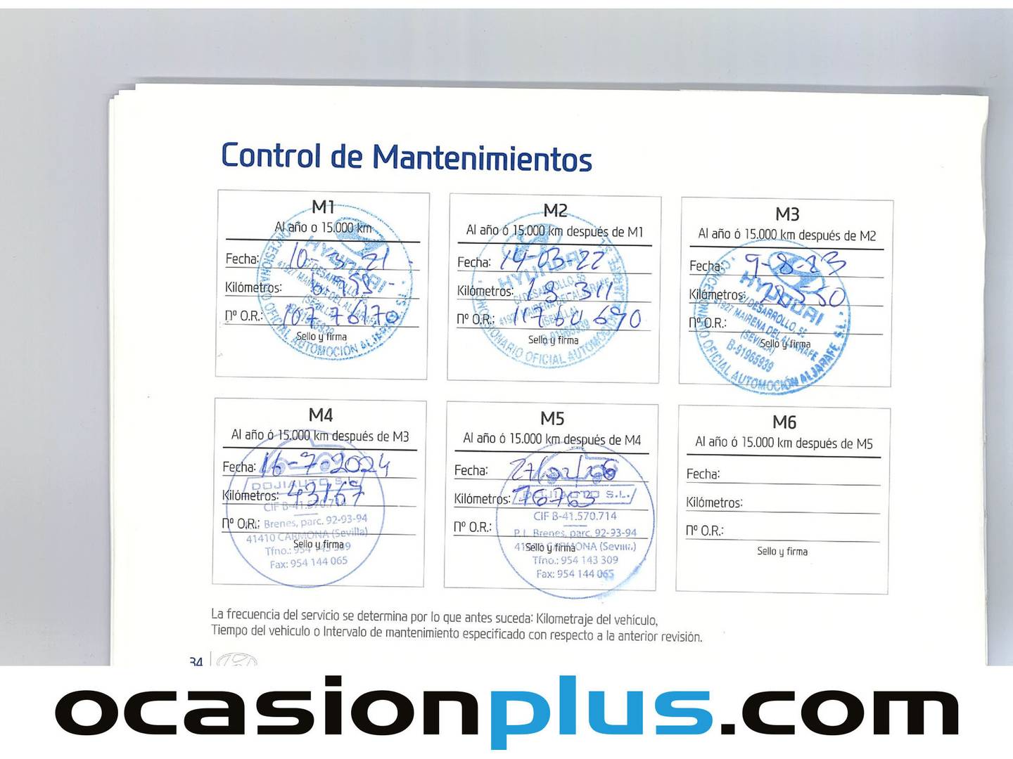 Foto del mantenimiento del Hyundai Tucson Hyundai Tucson 1.6 TGDI N-Line 4x2 (177 CV)