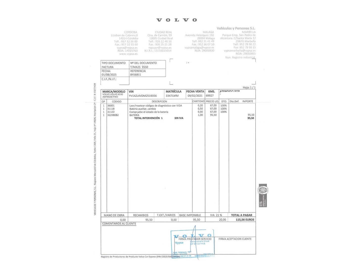 Foto Volvo XC40 Volvo XC40 T2 Momentum Core Auto (129 CV)