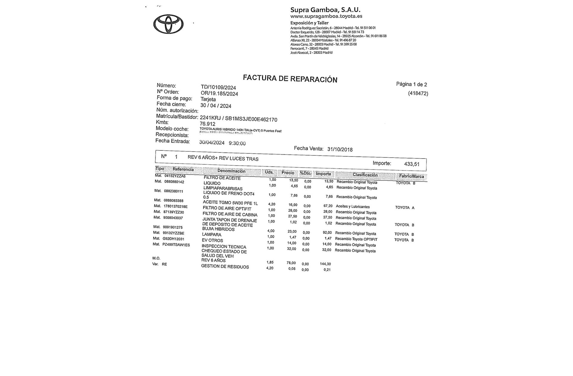 Toyota Auris 140H Hybrid Feel! - foto 23