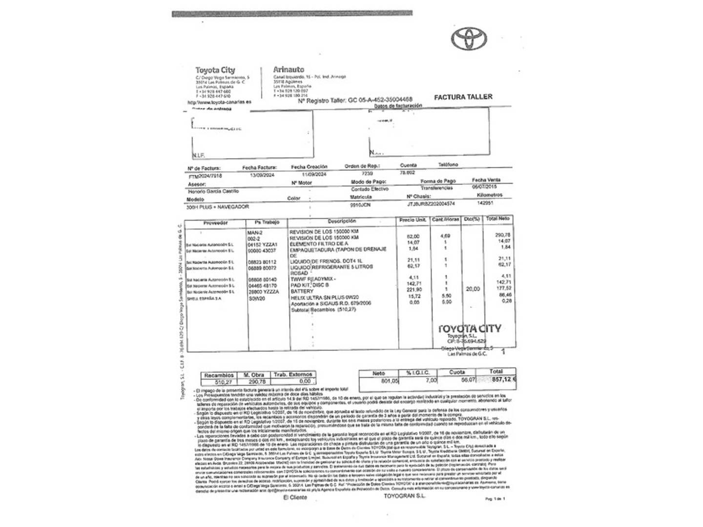 Foto Lexus NX Lexus NX Executive 4WD + Navibox (197 CV)