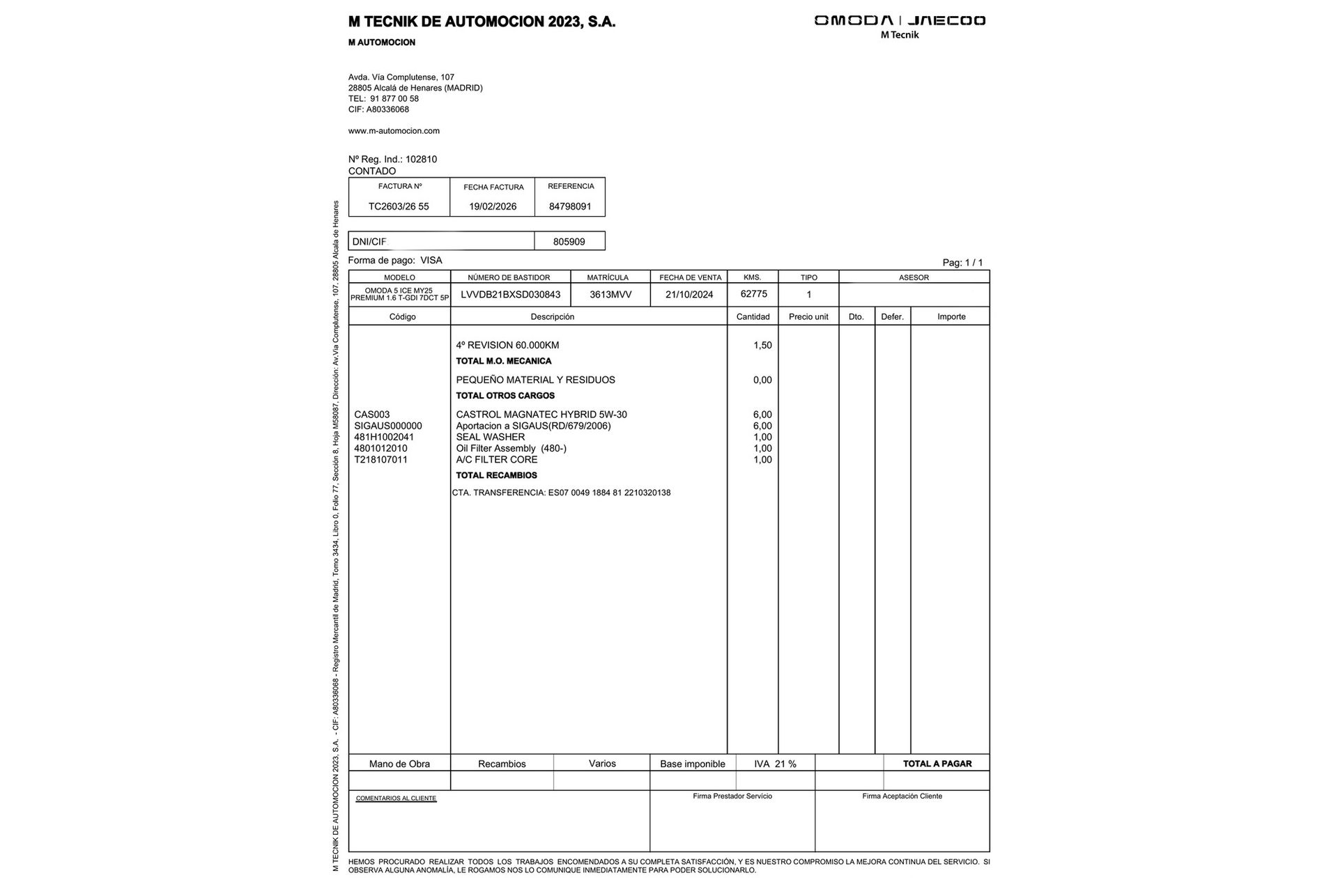 Omoda 5 1.6 T-GDi Premium - foto 24