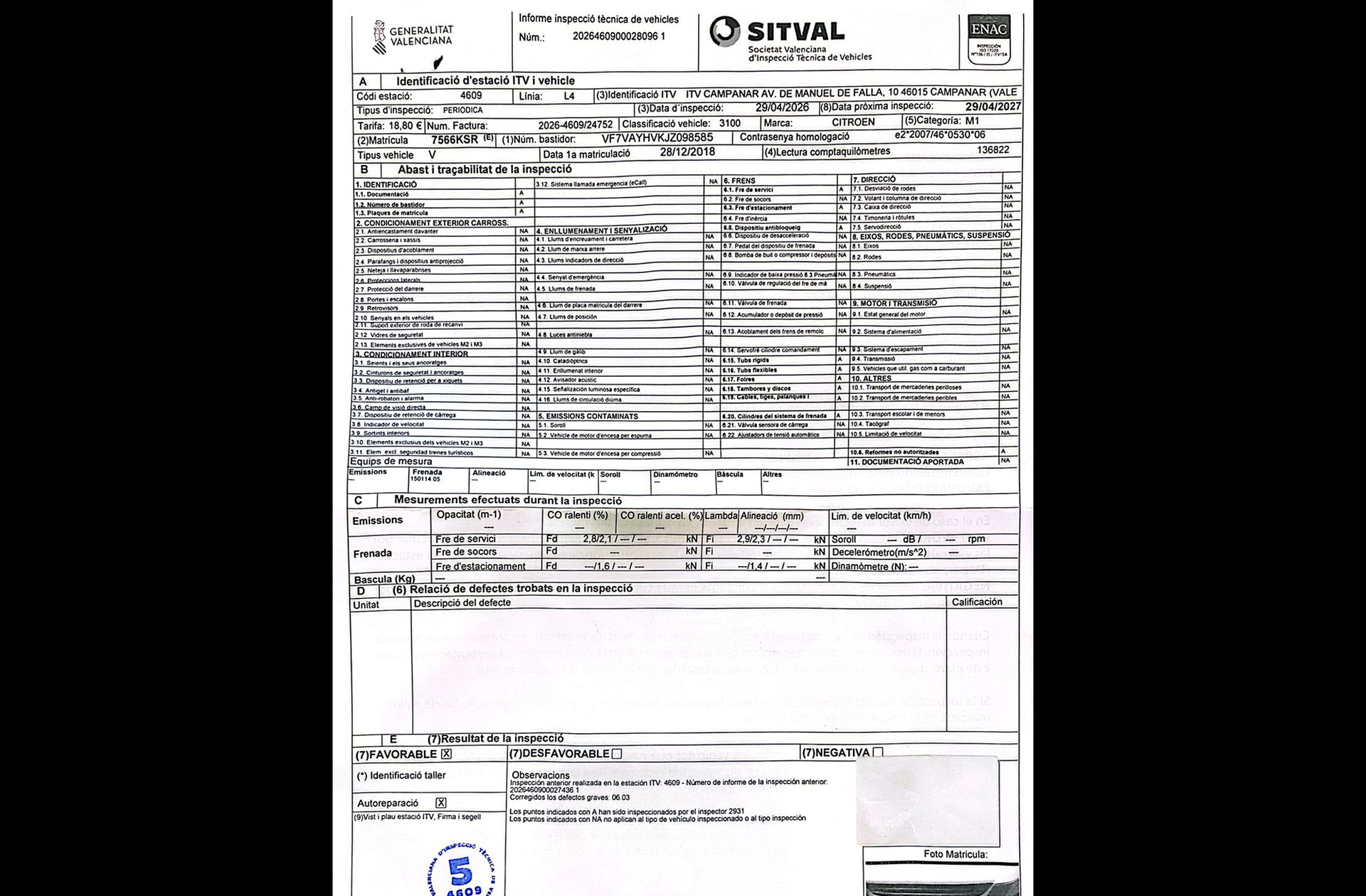 Citroën Jumpy Combi BlueHDi 120 Talla M Confort - foto 14