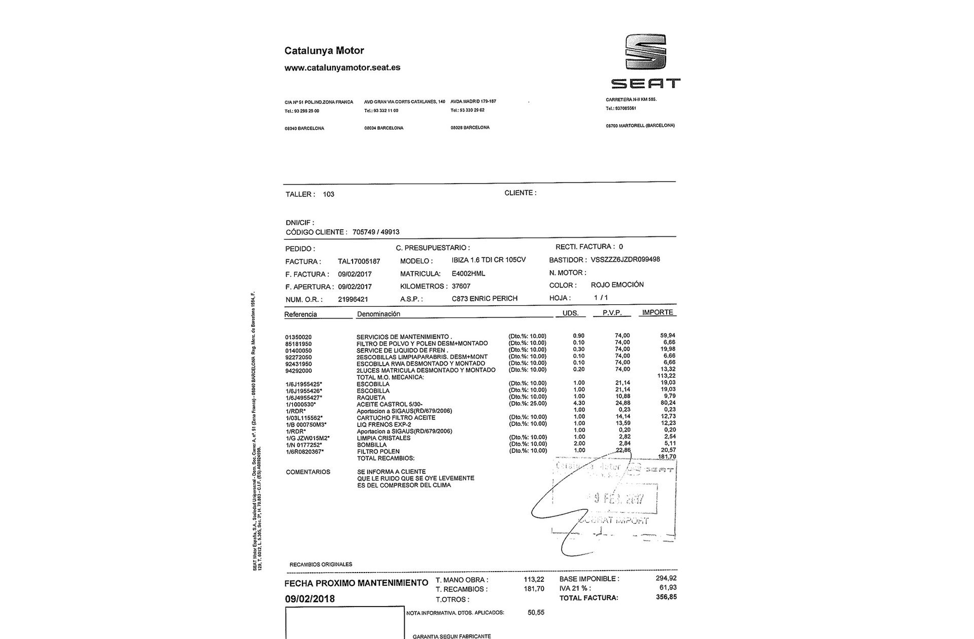 SEAT Ibiza 1.6 TDI CR FR - foto 18