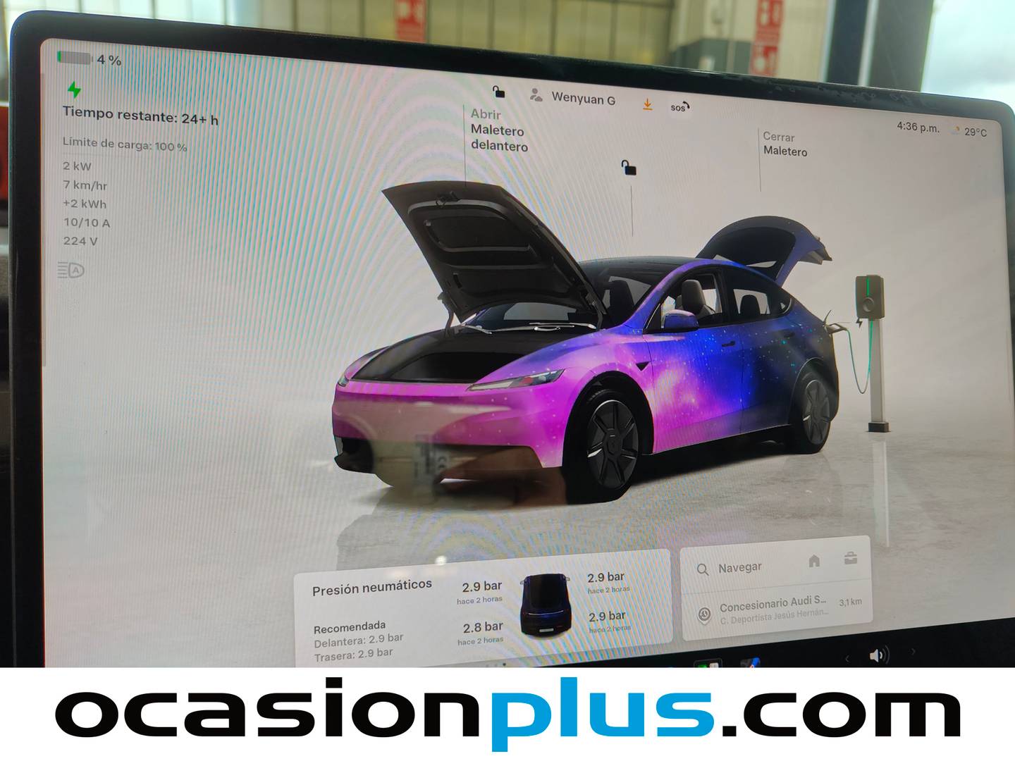 Tesla Model Y Tesla Model Y Gran Autonomía Tracción Trasera (295 CV) eléctrico