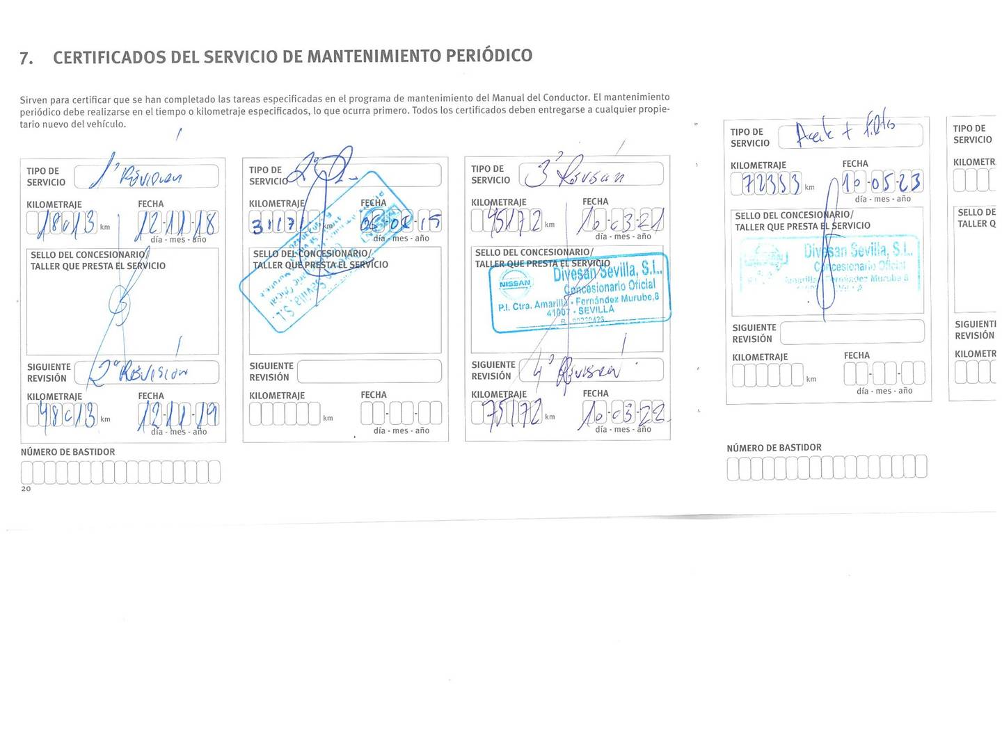 Foto del mantenimiento del Nissan QASHQAI Nissan Qashqai dCi 130 Tekna Piel 4X4-i (130 CV)