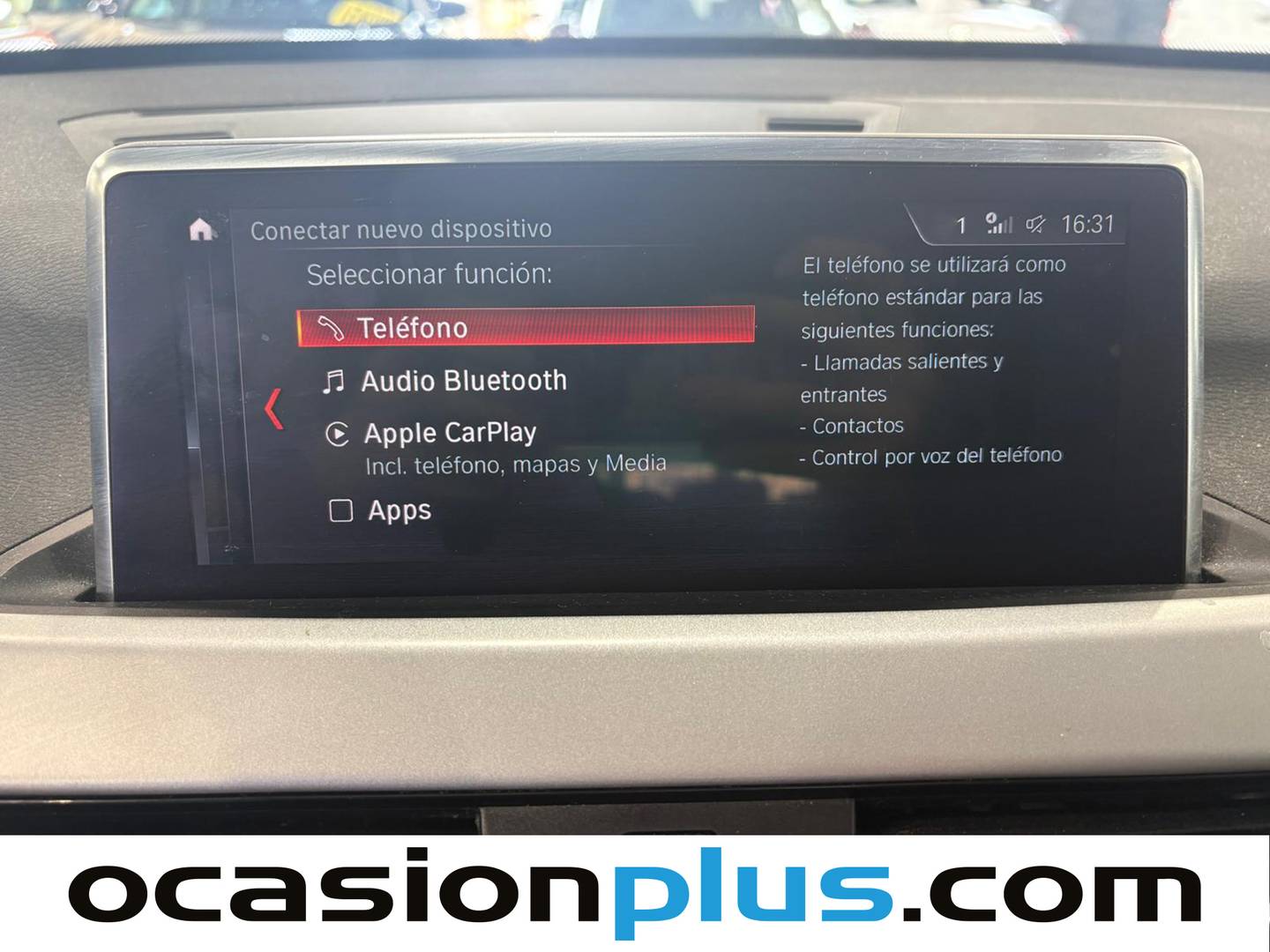 Extras y acabados del BMW X1 BMW X1 sDrive18d (150 CV)