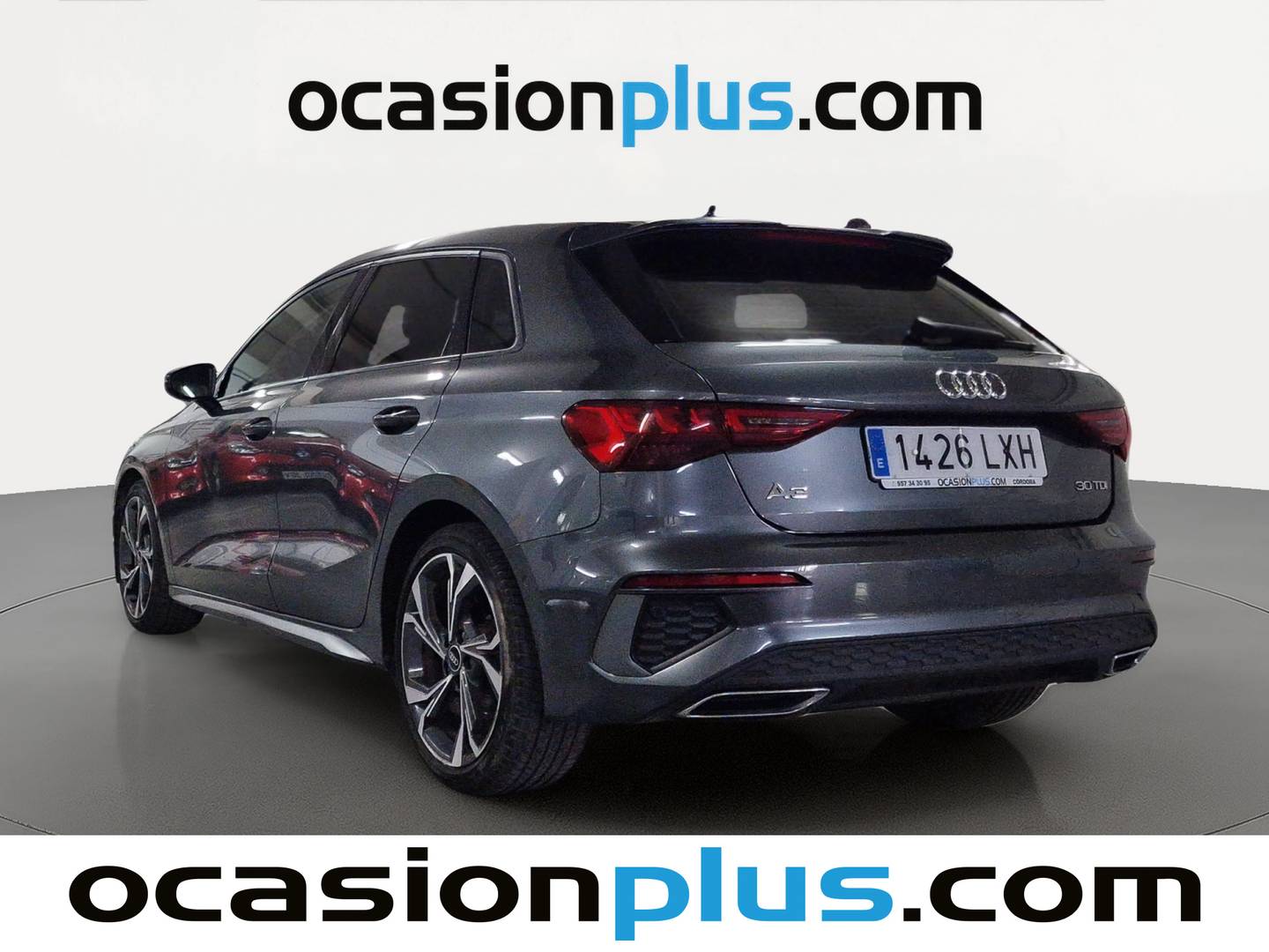 Foto trasera Audi A3 Audi A3 Sportback S-Line 30 TDI (116 CV) izquierda