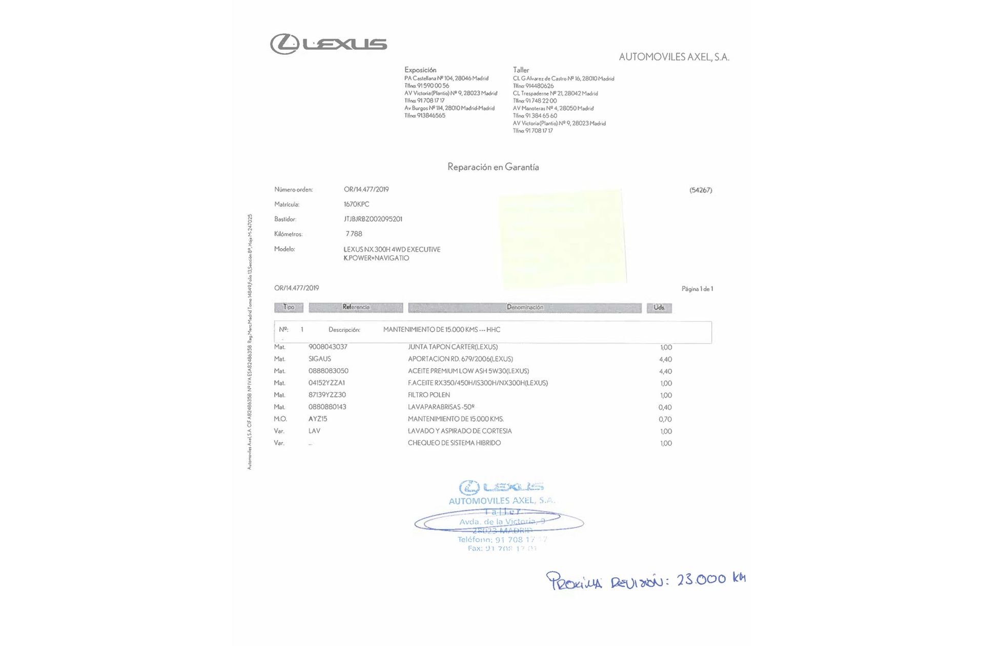 Lexus NX 300h Executive 4WD - foto 25