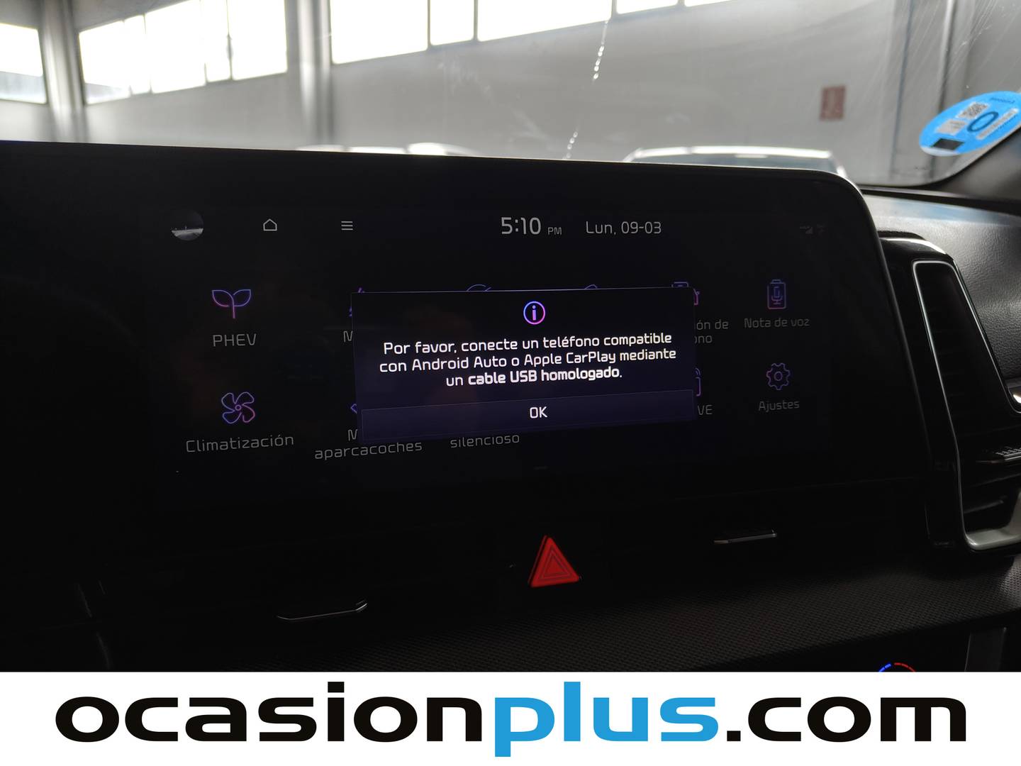 Extras del KIA Sportage Kia Sportage 1.6 T-GDi PHEV Drive 4x4 (265 CV)