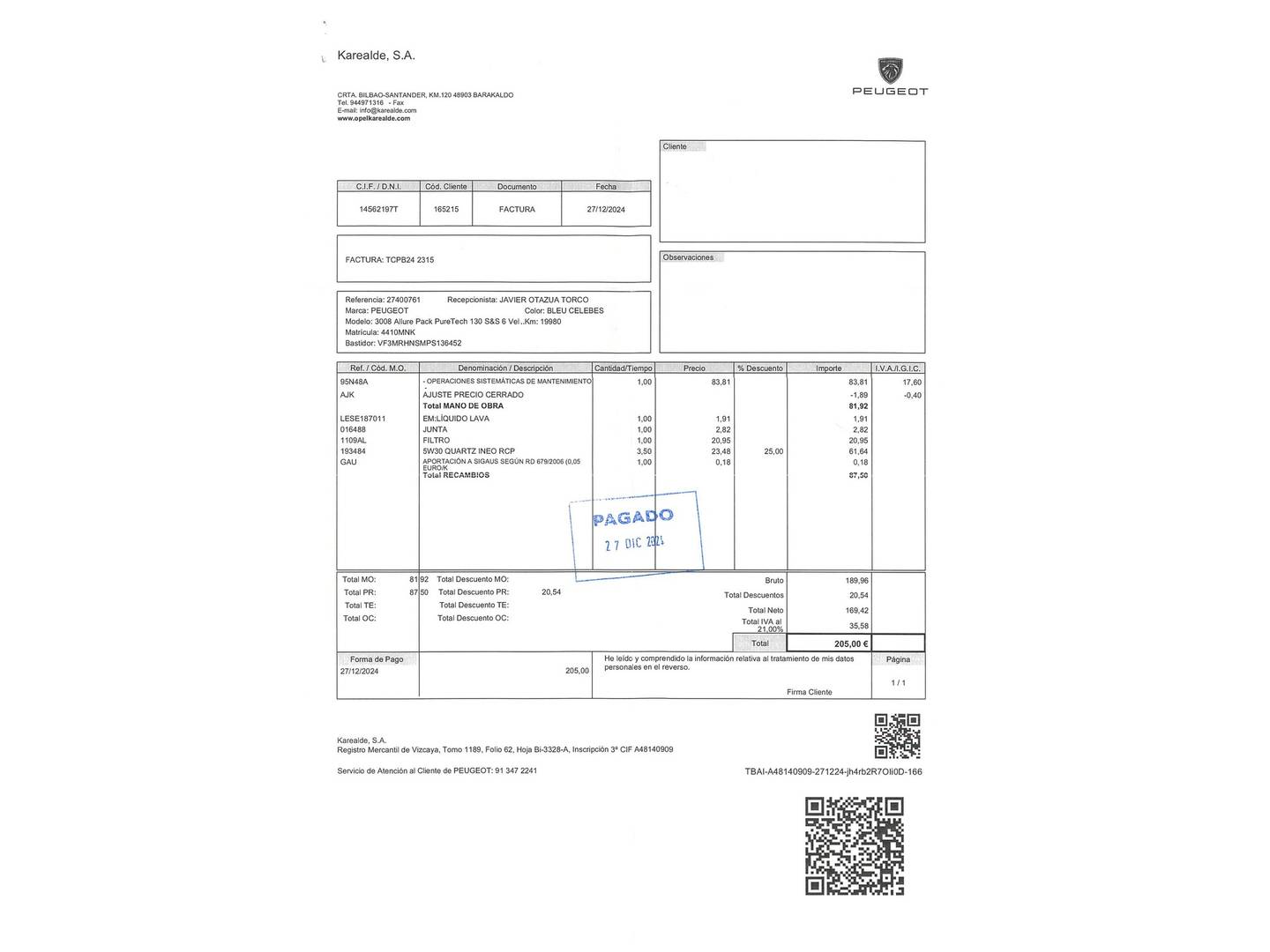 Foto Peugeot 3008 Peugeot 3008 PureTech 130 S&S Allure Pack (130 CV)