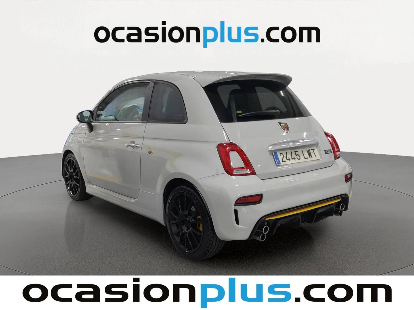 Foto trasera Abarth 500 Abarth 500 1.4 16v T-Jet F595 (165 CV) izquierda