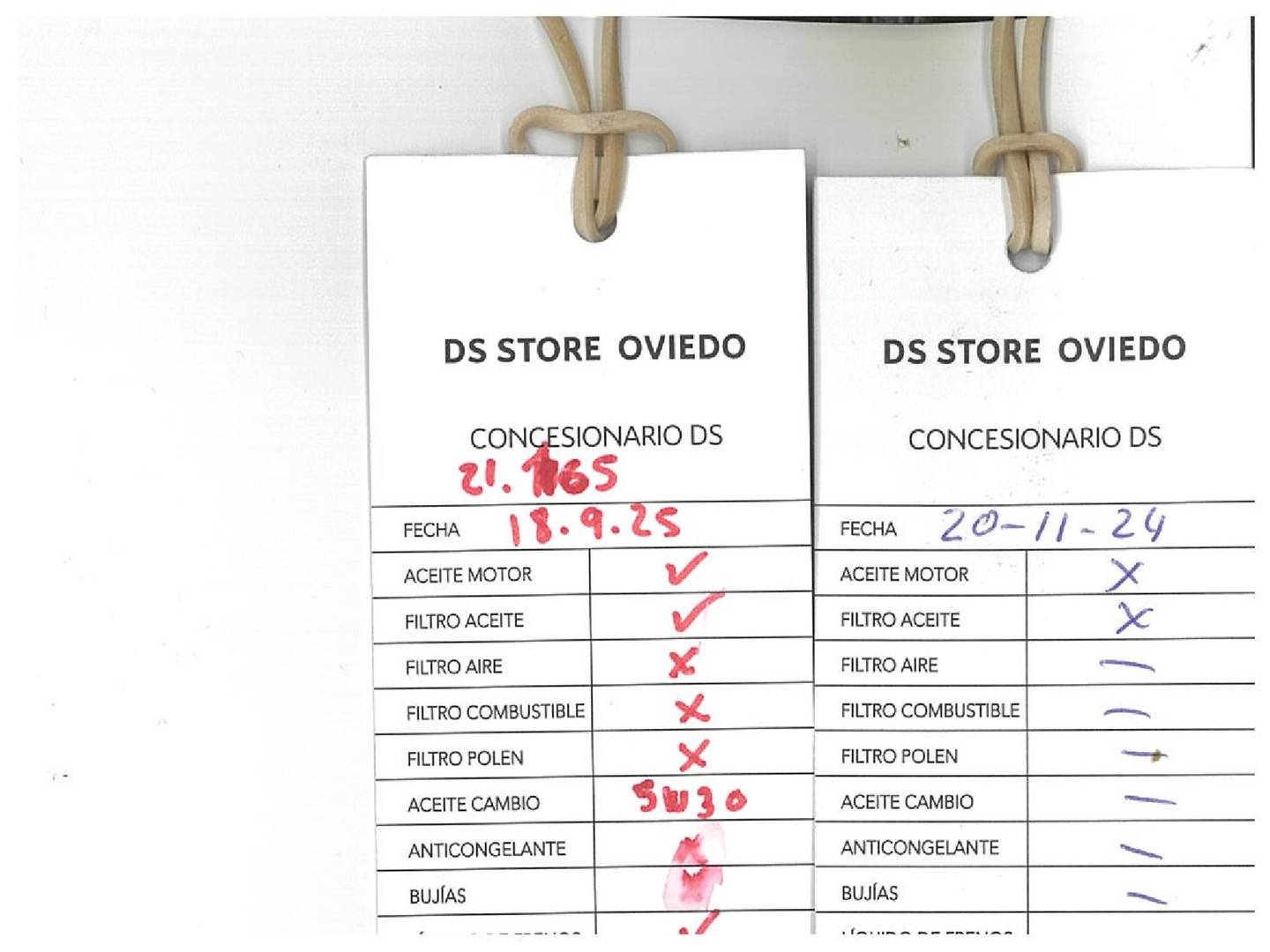 Foto del mantenimiento del DS DS 9 DS DS 9 Puretech Rivoli+ Auto (225 CV)