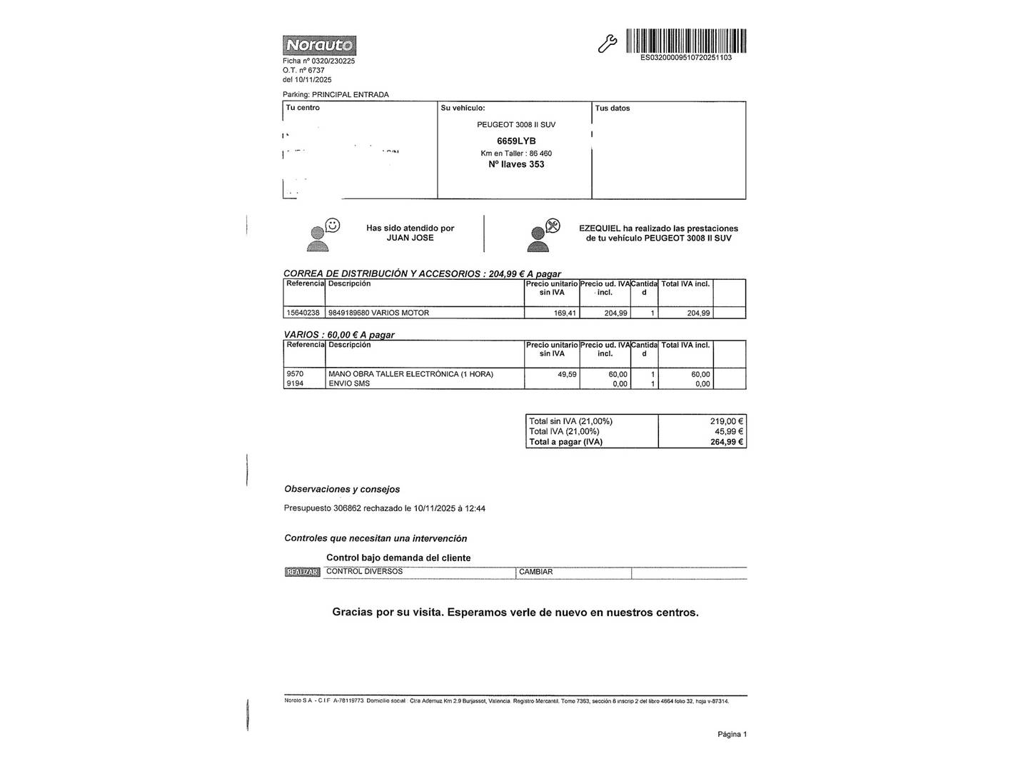 Foto Peugeot 3008 Peugeot 3008 PureTech 130 S&S GT (130 CV)