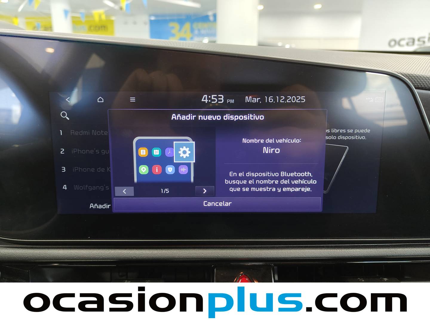 Foto KIA Niro Kia Niro 1.6 GDi HEV Híbrido Drive (141 CV)