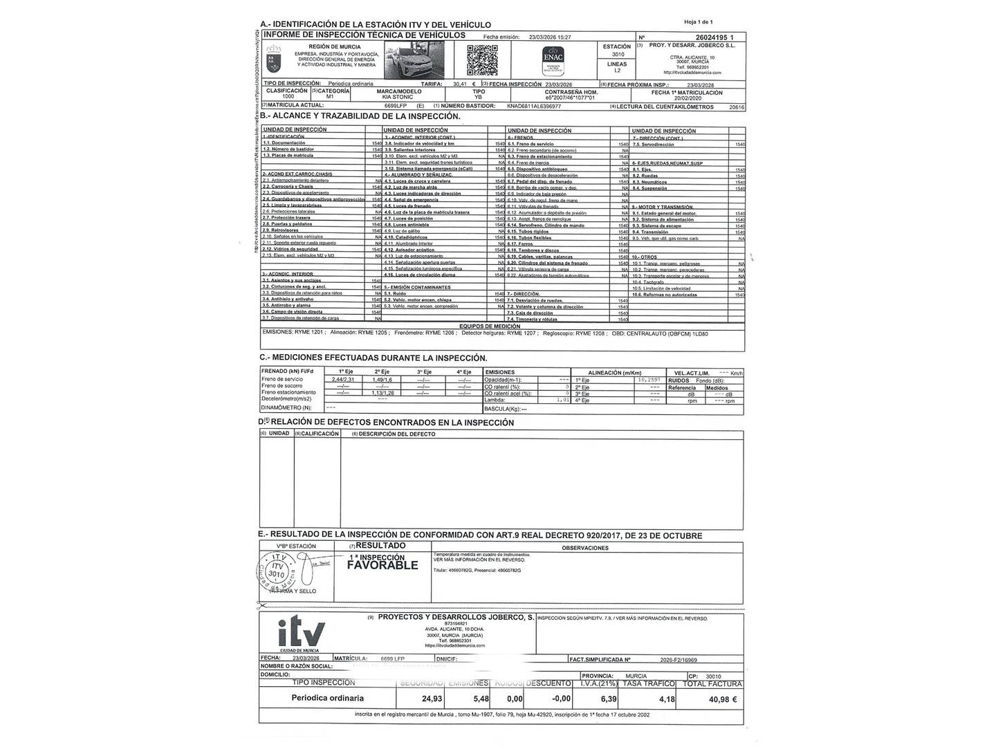 KIA Stonic Kia Stonic 1.0 T-GDi Drive (100 CV) de ocasión