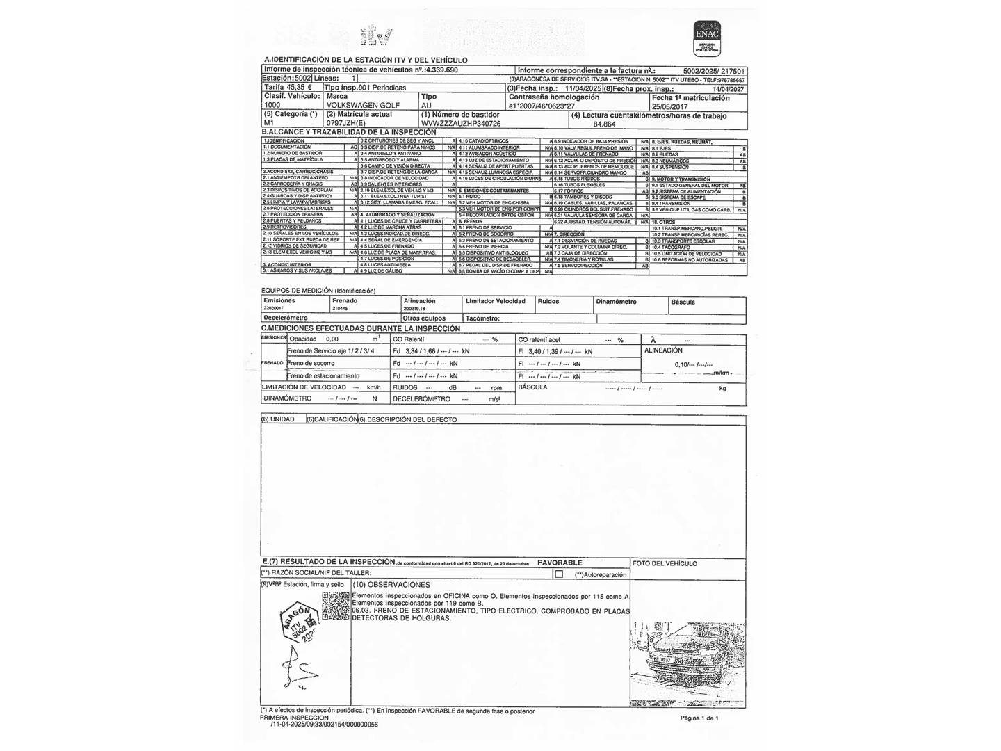 Foto Volkswagen Golf Volkswagen Golf Advance 2.0 TDI (150 CV) DSG