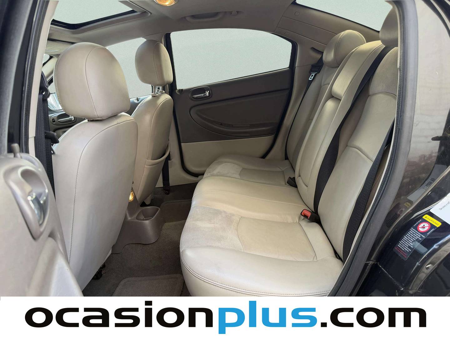 Foto asientos traseros Chrysler Sebring Chrysler Sebring 2.0 Limited (141 CV)