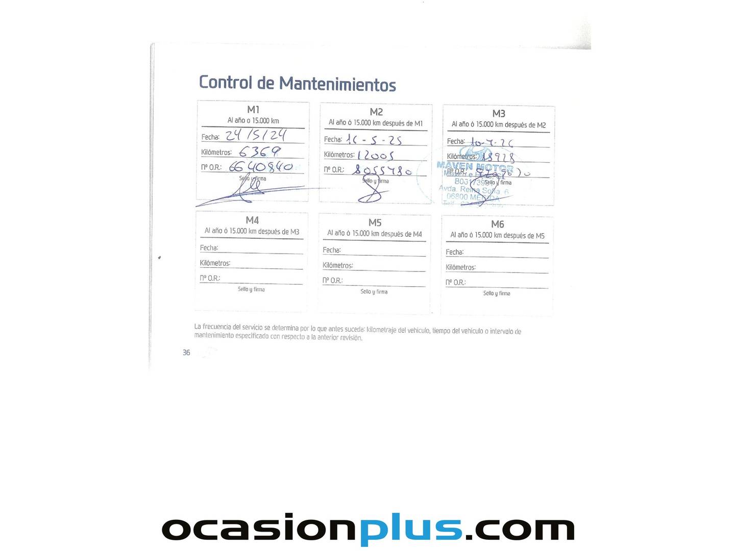Foto del mantenimiento del Hyundai i10 Hyundai i10 1.2 Tecno AT (84 CV)