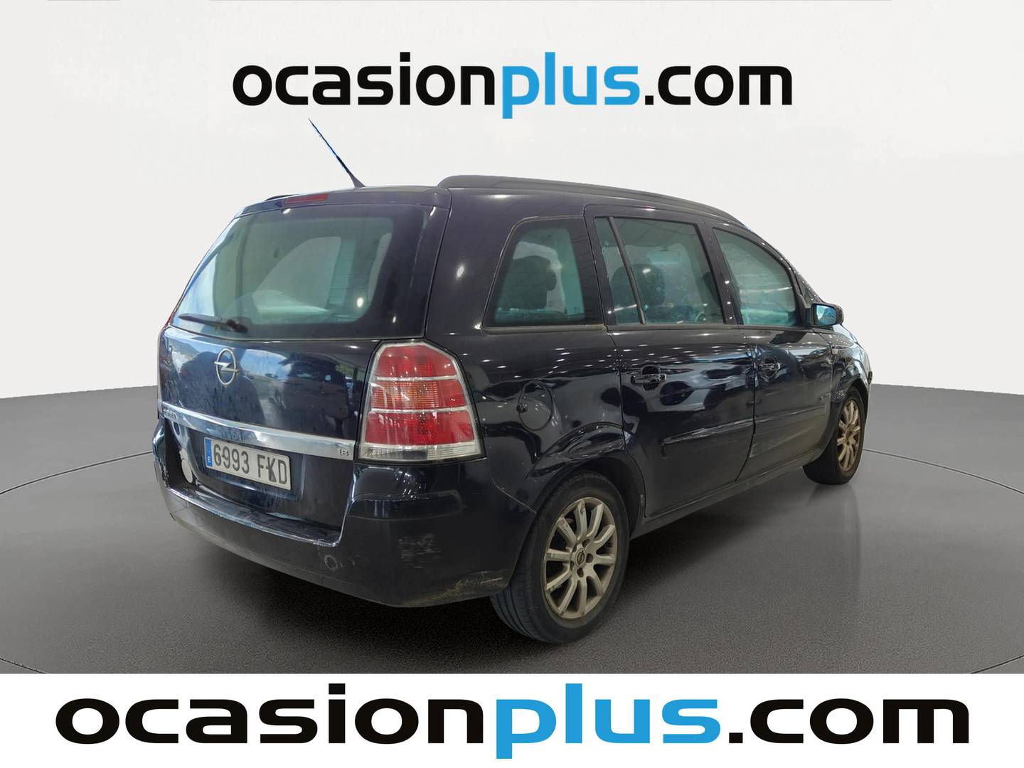 Foto trasera Opel Zafira Opel Zafira 1.8 16v Enjoy 7 Plazas (140 CV) derecha