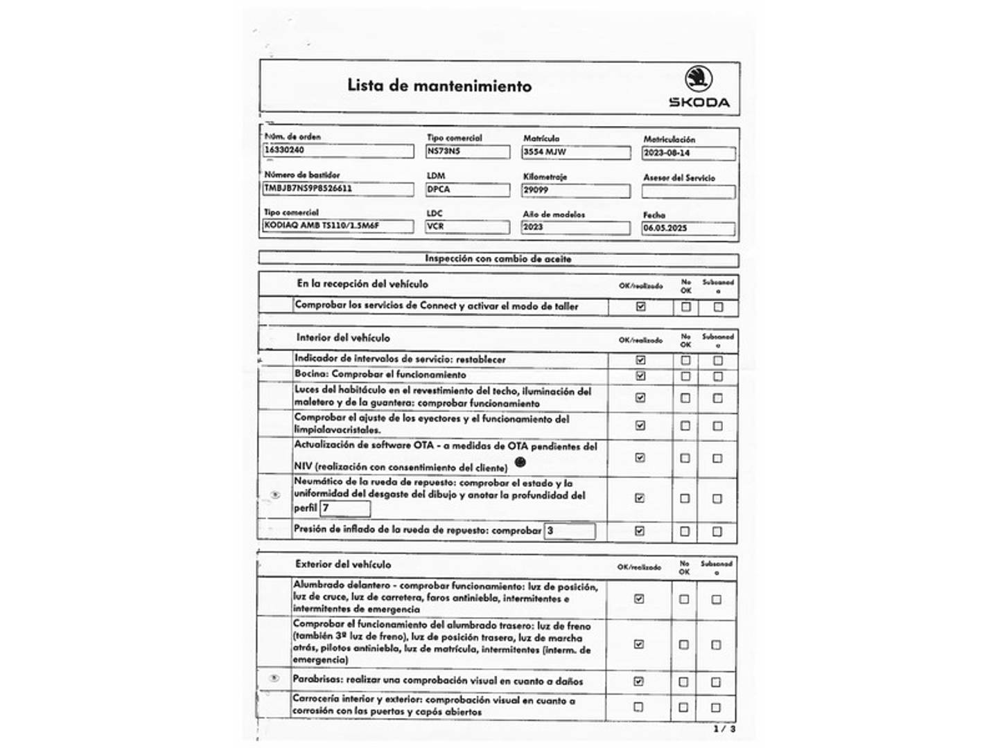 Foto Skoda Kodiaq Skoda Kodiaq 1.5 TSI Ambition 4x2 (150 CV)