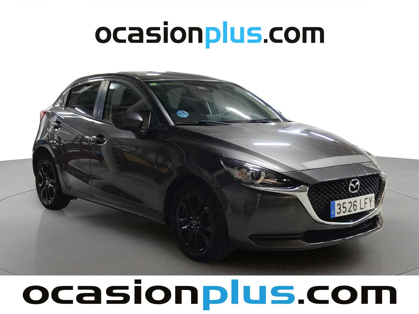 Foto delantera Mazda Mazda2 Mazda Mazda 2 1.5 GE Zenith Navy Auto (90 CV) derecha