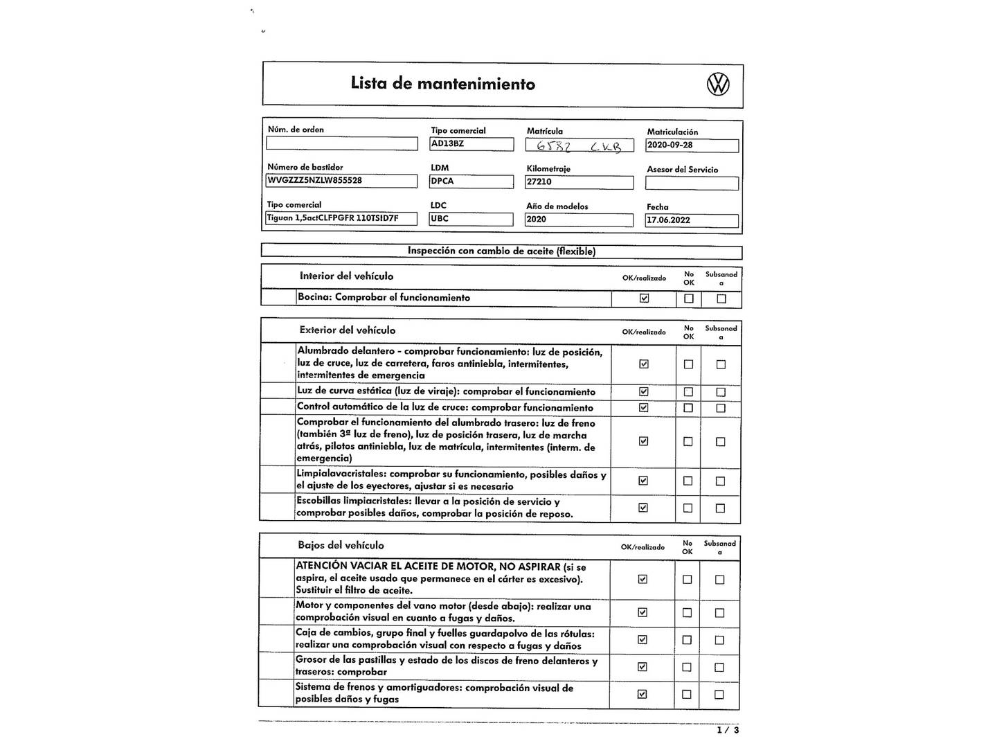 Foto Volkswagen Tiguan Volkswagen Tiguan Advance 1.5 TSI (150 CV) DSG Pack R-Line