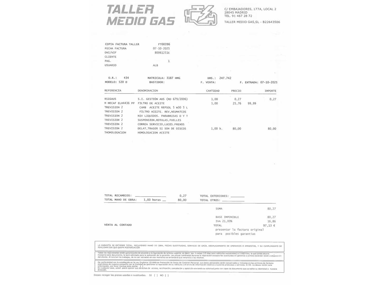 BMW Serie 5 BMW Serie 5 520d (184 CV) Pack M diésel