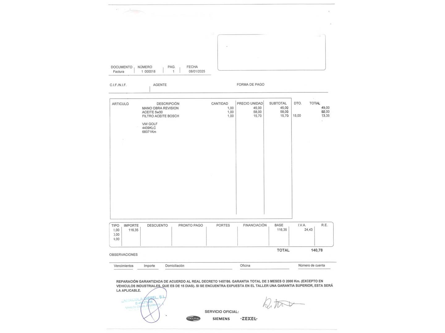 Foto Volkswagen Golf Volkswagen Golf Variant 1.4 TSI (125 CV)