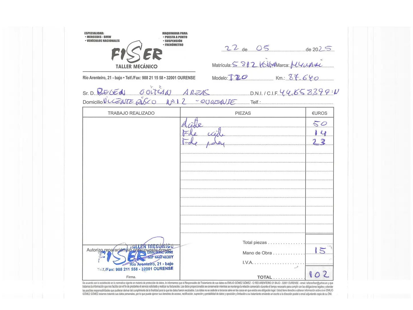 Foto Hyundai i20 Hyundai i20 1.4 MPI Link Auto  (100 CV)