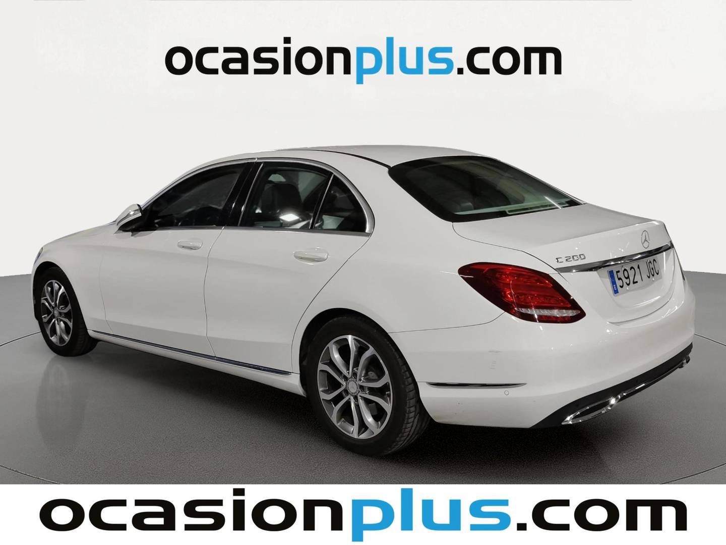 Foto trasera Mercedes Clase C Mercedes Clase C 200 (184 CV) izquierda