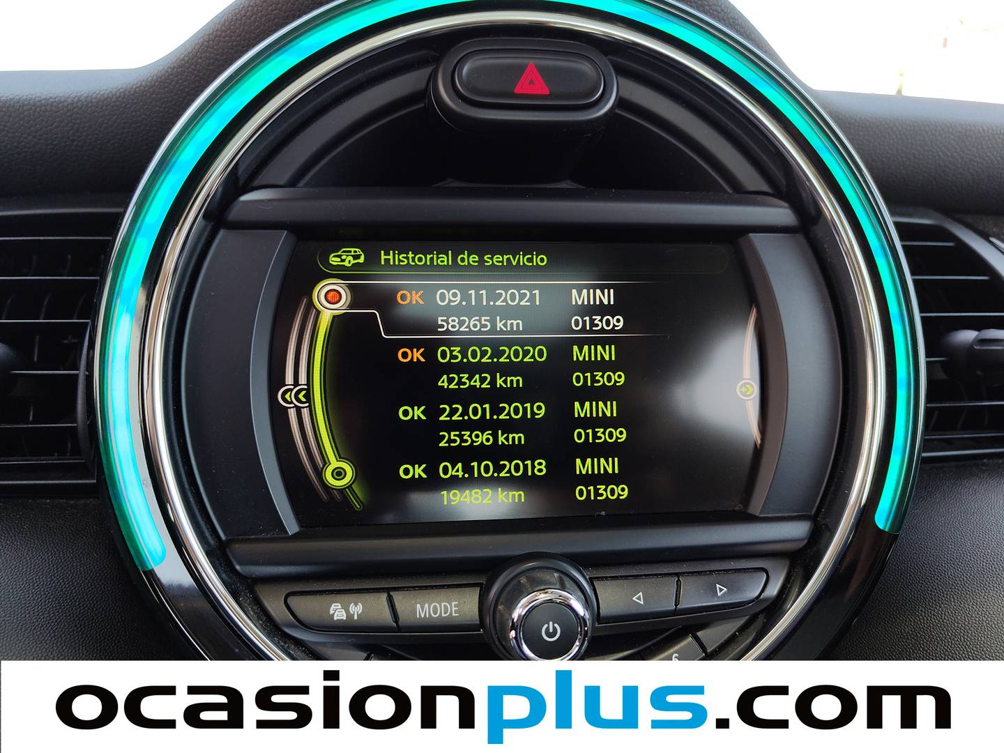 Foto del mantenimiento del Mini MINI Mini MINI Cooper 5 Puertas (136 CV)