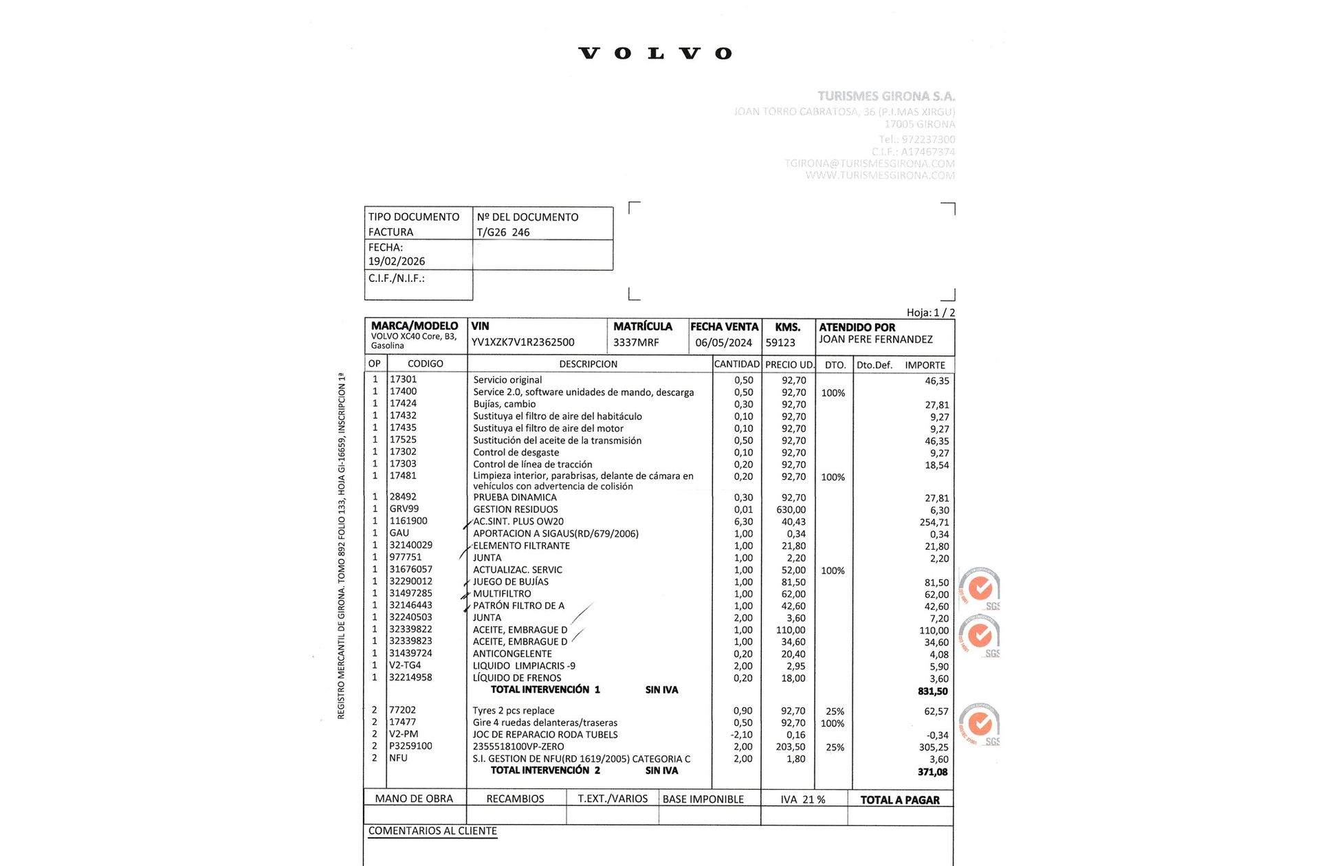 Volvo XC40 B3 Gasolina Mild hybrid Core - foto 21