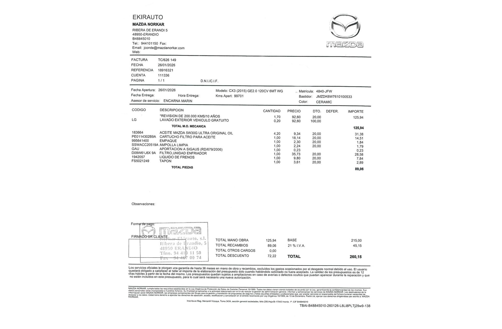 Mazda CX-3 2.0 Skyactiv GE Luxury 2WD - foto 18