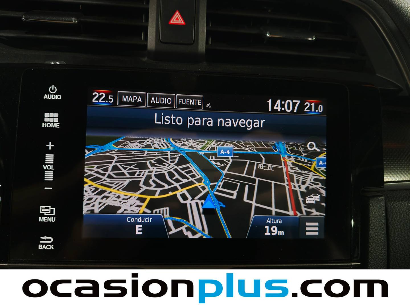 Equipamiento del Honda Civic Honda Civic 1.0 I-VTEC Elegance CVT (129 CV)
