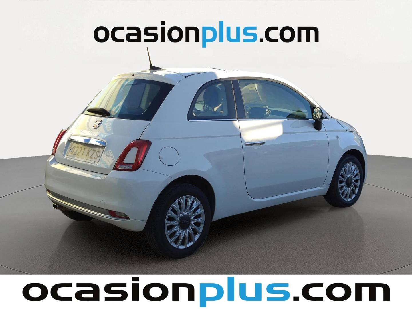 Foto trasera Fiat 500 Fiat 500 1.2 8v Lounge (69 CV) derecha