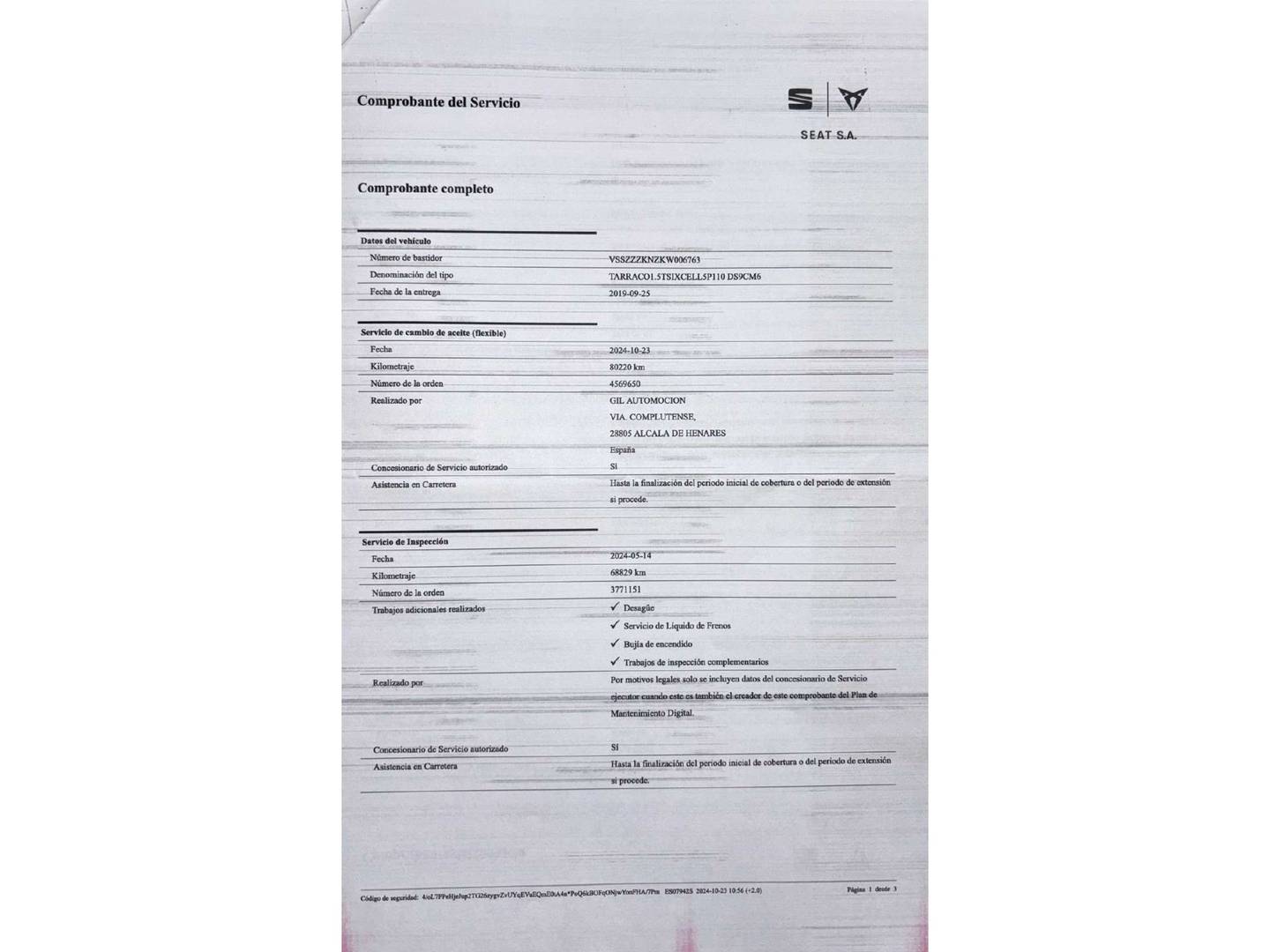 Foto Seat Tarraco SEAT Tarraco 1.5 TSI S&S Xcellence Plus (150 CV) 7 Plazas