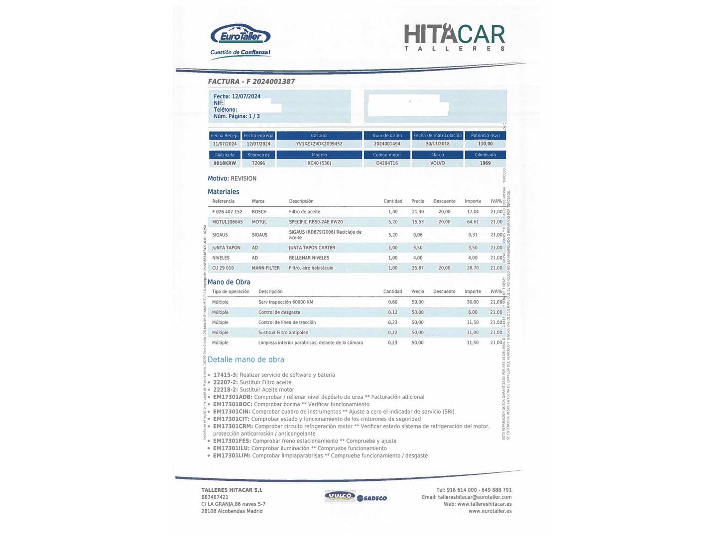 Foto Volvo XC40 Volvo XC40 D3 Momentum Auto (150 CV)