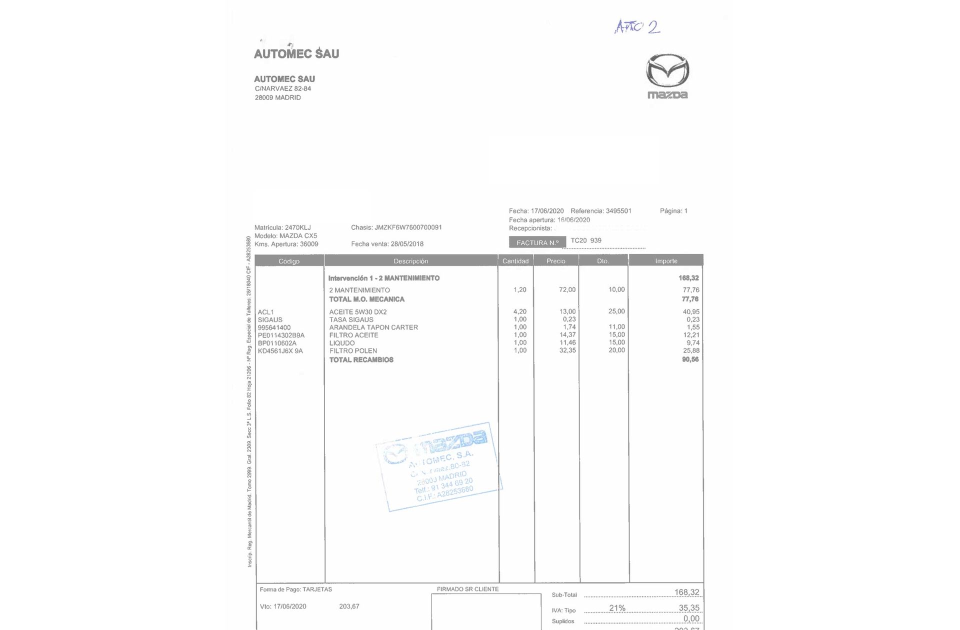 Mazda CX-5 2.0 GE Evolution 2WD - foto 24