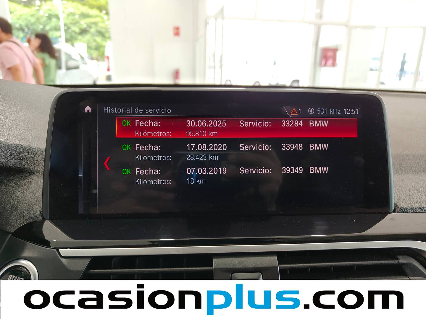 Foto del mantenimiento del BMW X3 BMW X3 xDrive20i (184 CV)
