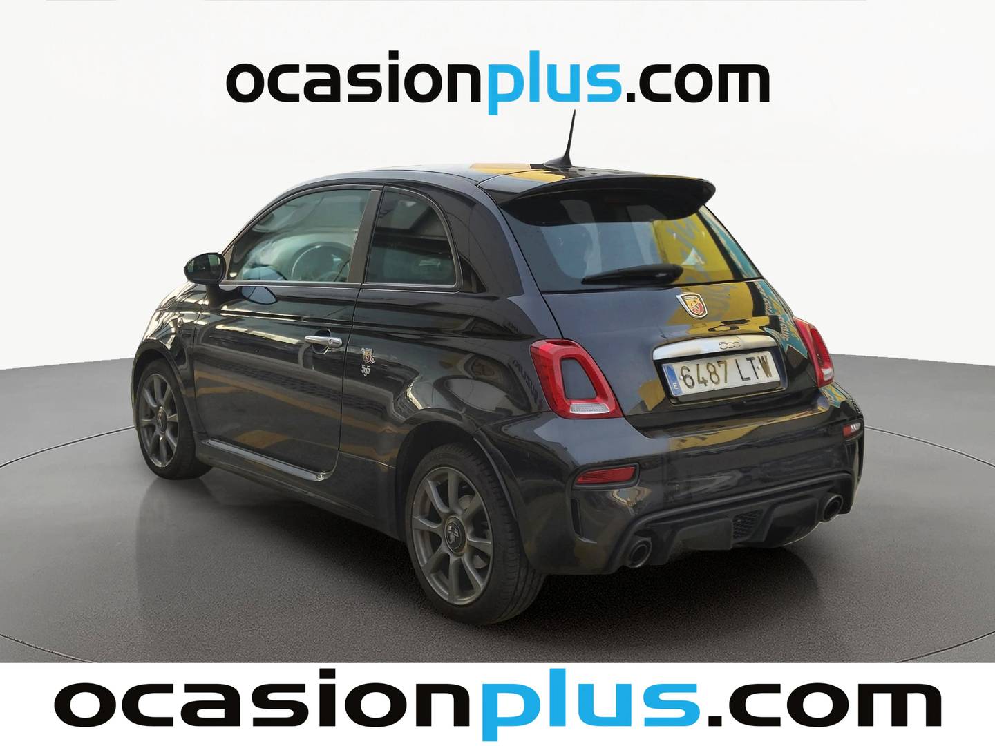 Foto trasera Abarth 500 Abarth 500 1.4 16v T-Jet 595 (145 CV) izquierda