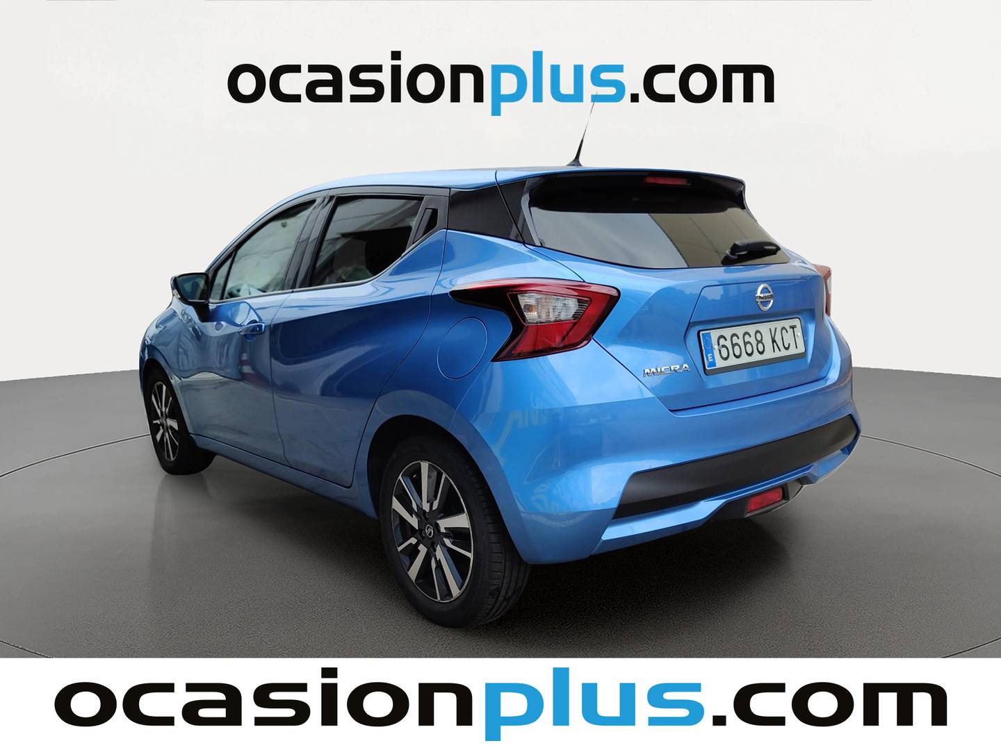 Foto trasera Nissan Micra Nissan Micra 1.0 G Acenta (71 CV) izquierda
