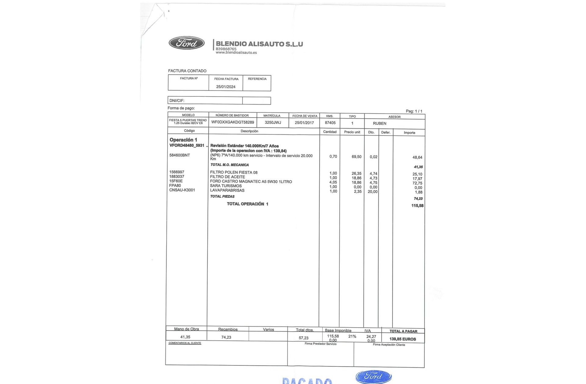 Ford Fiesta 1.25 Duratec Trend - foto 18