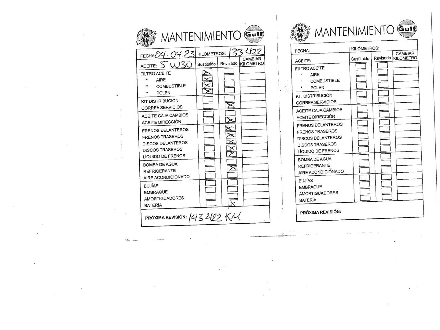 Foto del mantenimiento del Toyota Rav4 Toyota Rav4 2.2D-4D Advance 4x2 (150 CV)