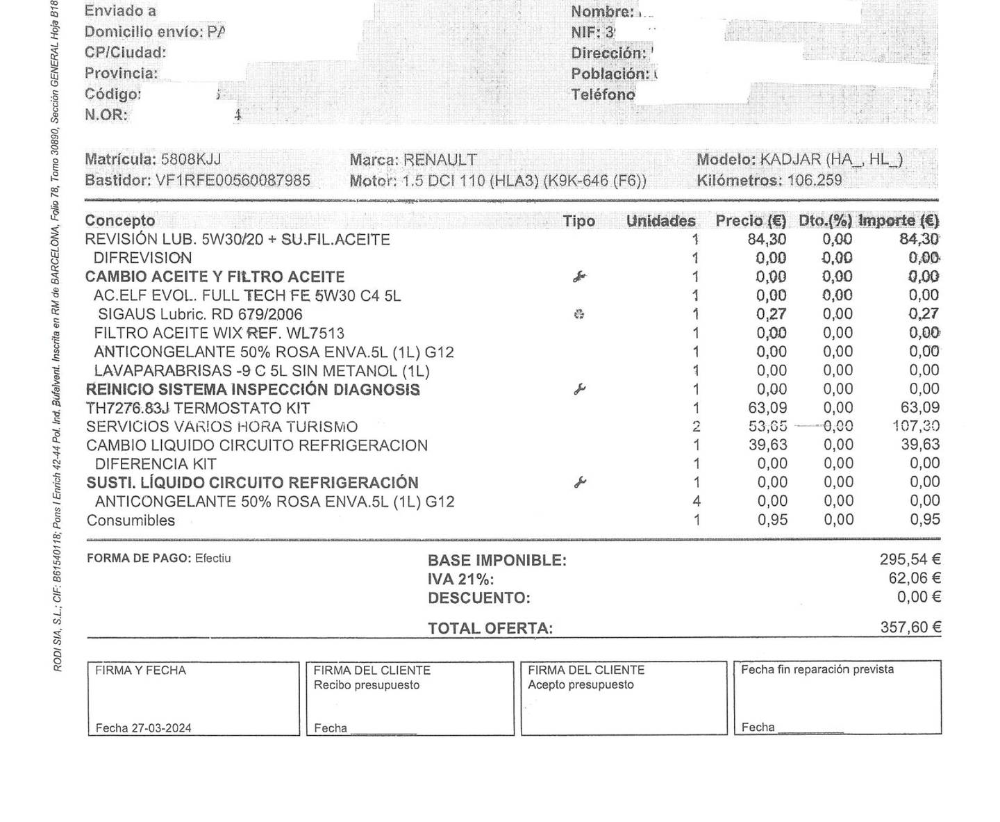 Foto Renault Kadjar Renault Kadjar Tech Road Energy dCi (110 CV)