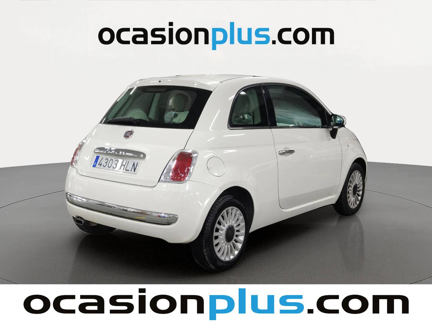 Foto trasera Fiat 500 Fiat 500 1.2 8v Lounge (69 CV) derecha