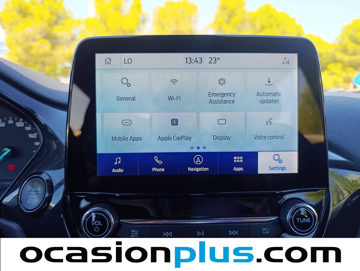 Equipamiento del Ford Fiesta Ford Fiesta 1.0 EcoBoost MHEV ST-Line (125 CV)