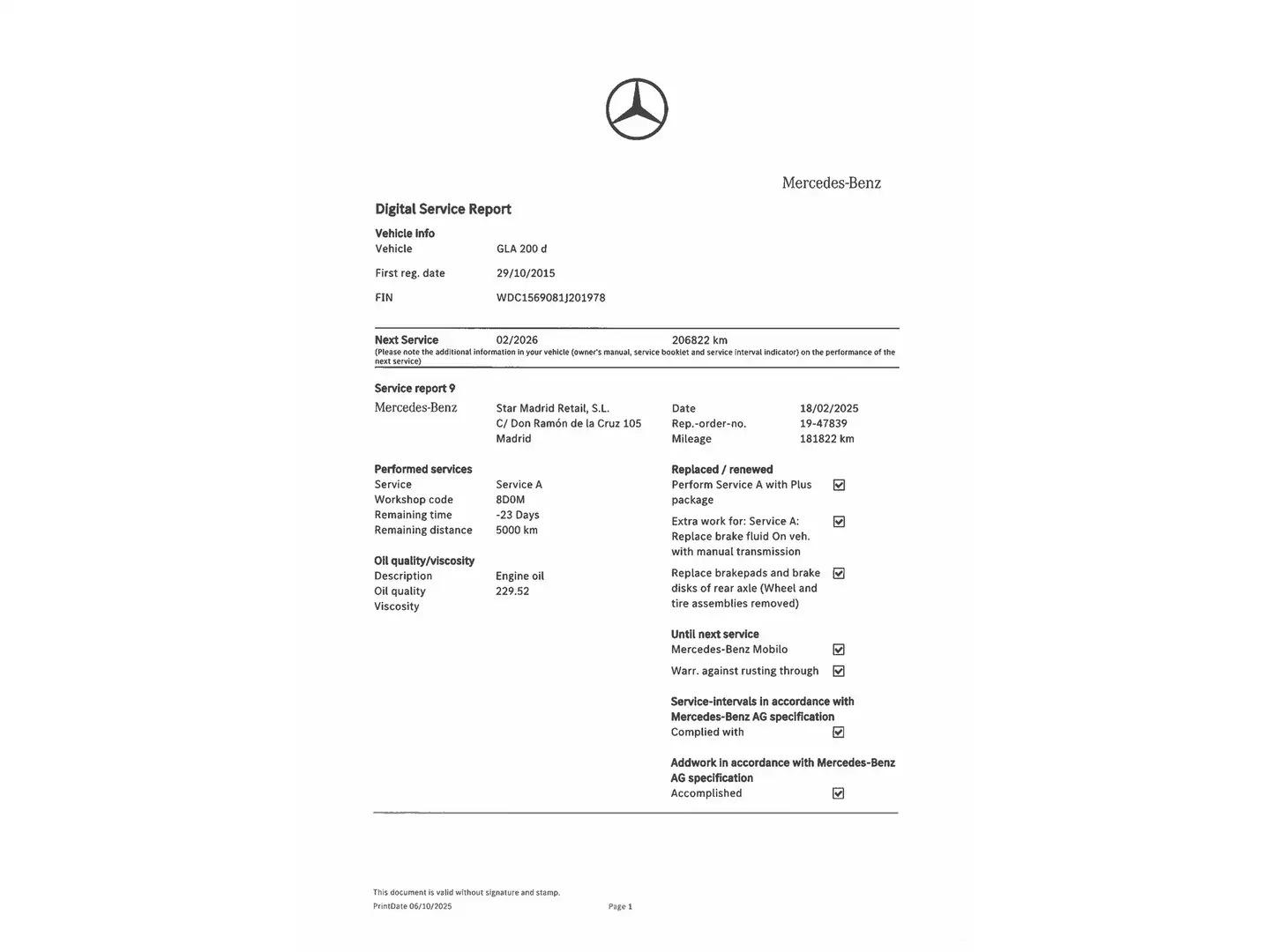 Foto Mercedes GLA Mercedes-Benz GLA 200 d Urban (136 CV) Pack AMG