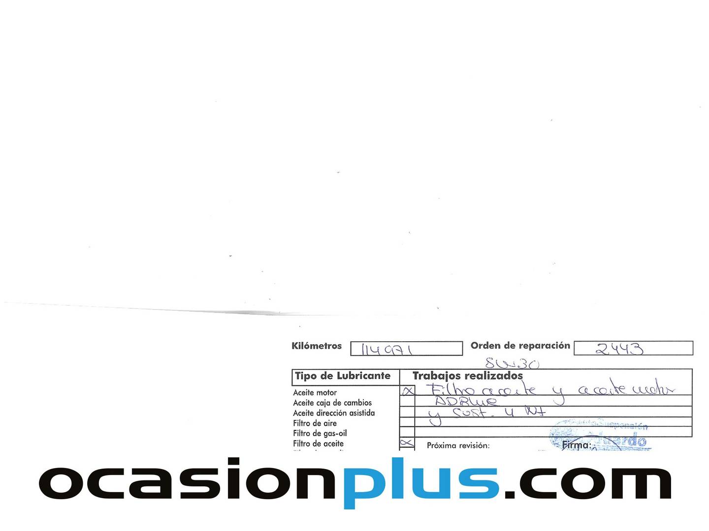 Foto del mantenimiento del Audi A5 Audi A5 Cabrio S line 2.0 TDI (190 CV) S tronic