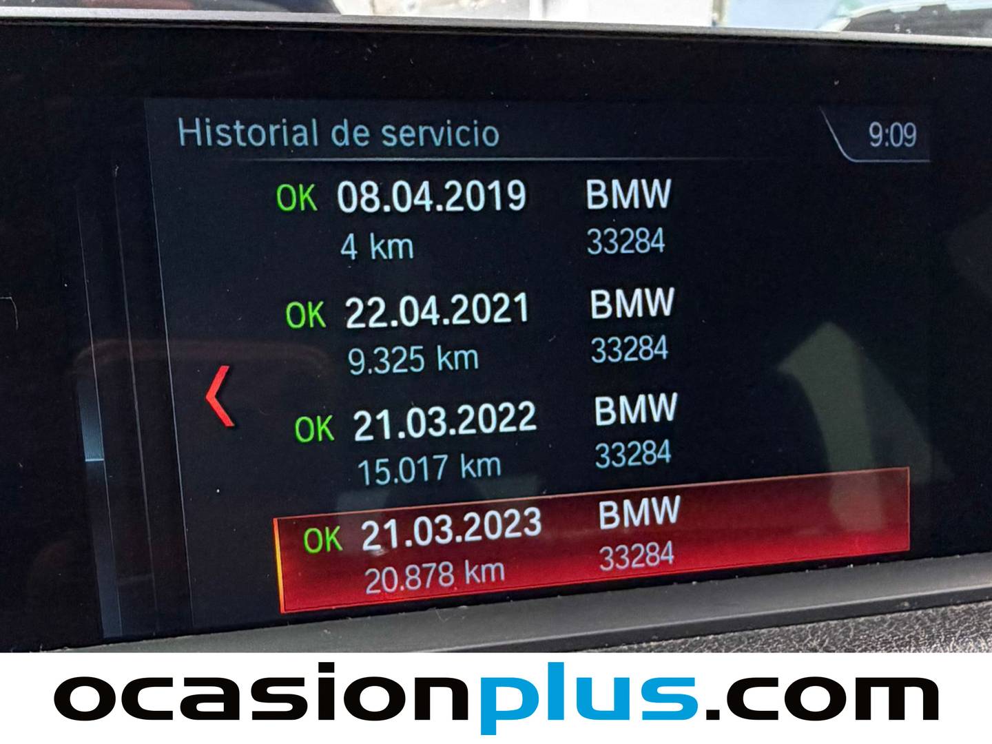 Foto del mantenimiento del BMW Serie 1 BMW Serie 1 116i (109 CV)