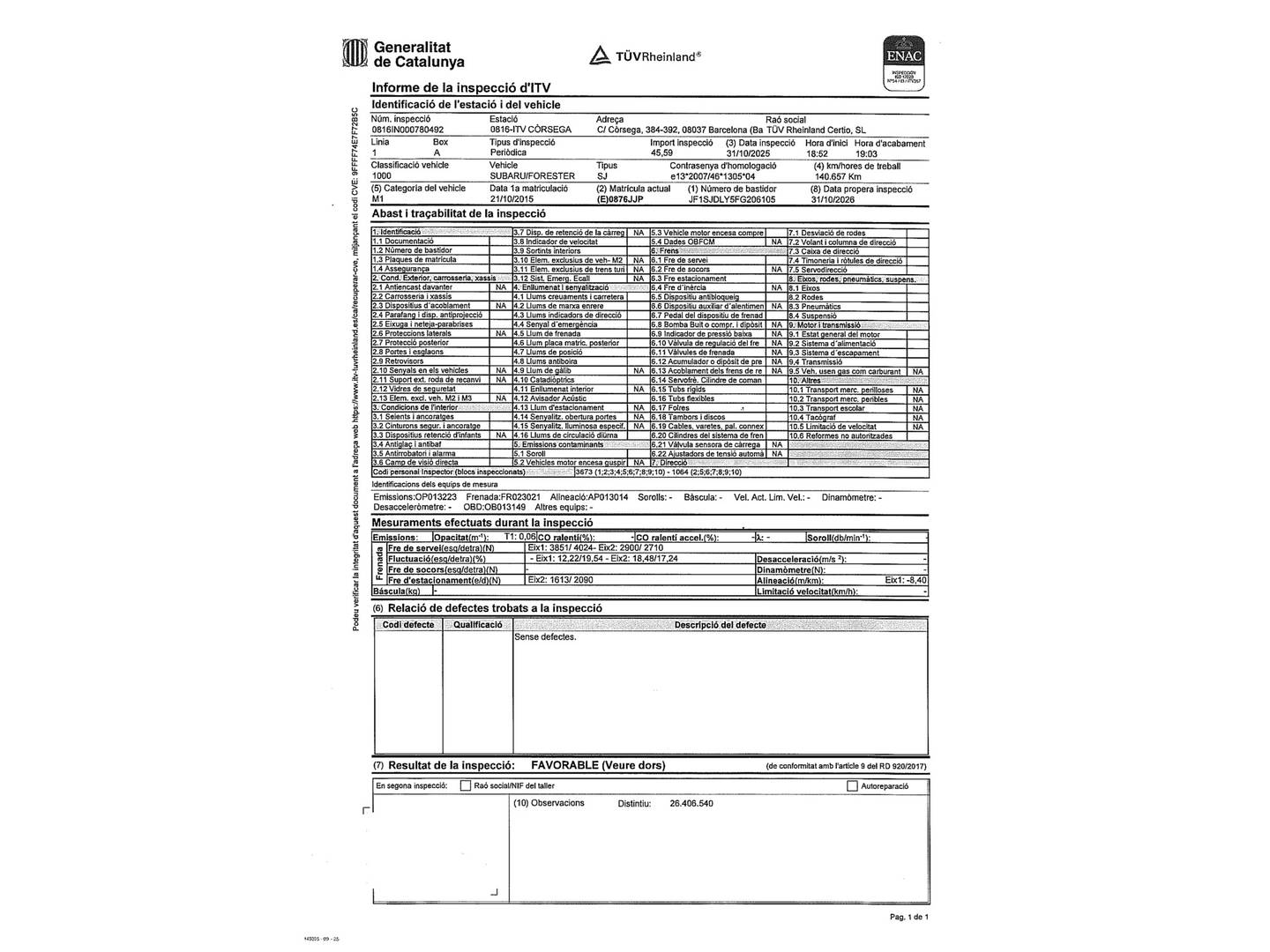 Subaru Forester Subaru Forester 2.0 TD Executive Plus Lineartronic (148 CV) de segunda mano